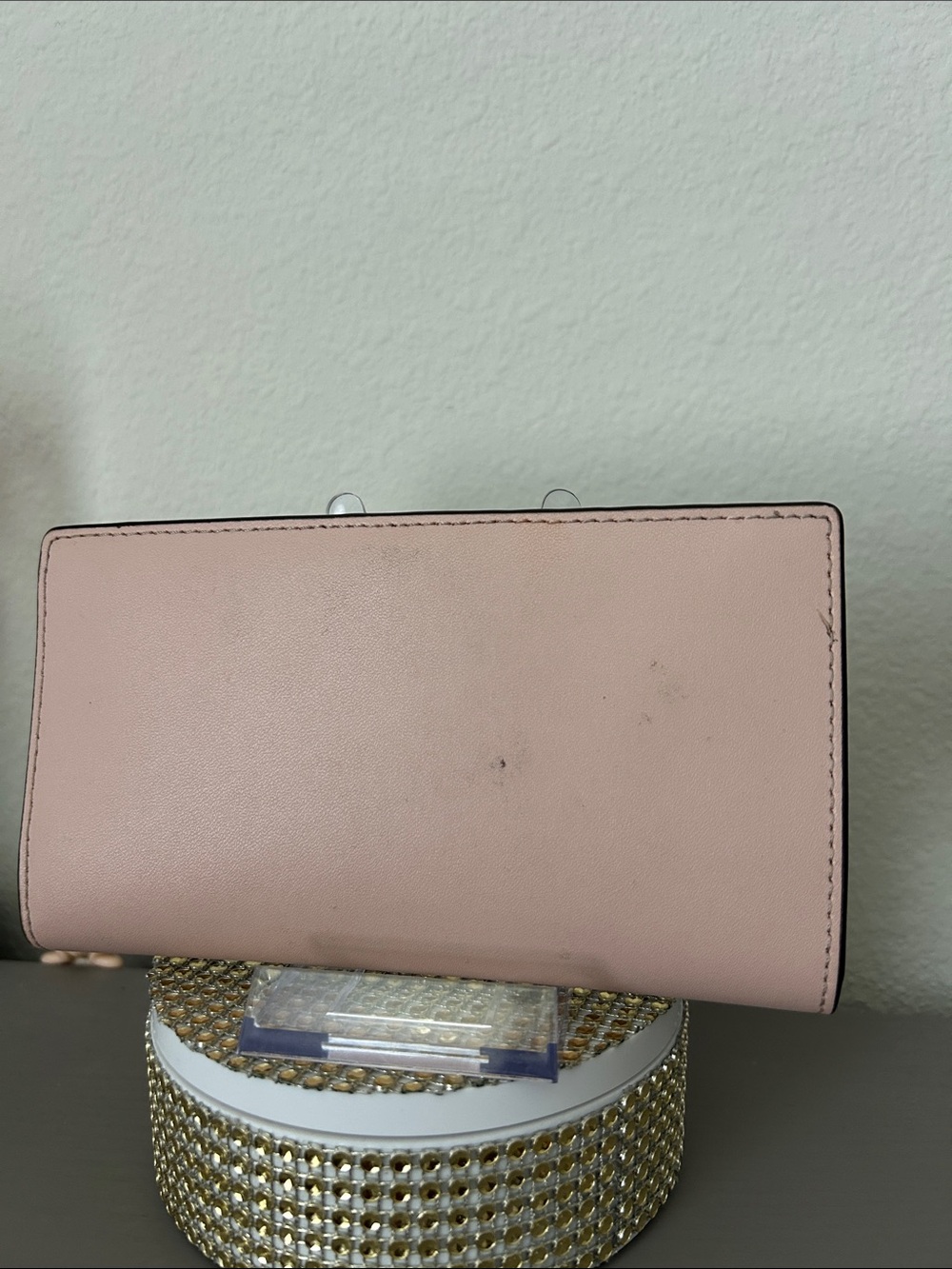 kate spade pale pink scalloped zip-coin wallet - Picture 5 of 7